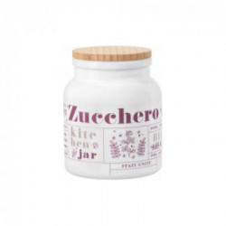 Barattolo Bormioli Rocco VICTORIANA Pharma Zucchero Bianco opale decor