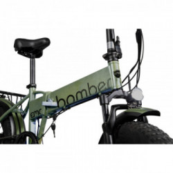 EMG Fat Bike Bomber 250W con telaio 17" foldable, ruota 20", Freni a disco a/p, Cambio Shimano e batteria 10Ah