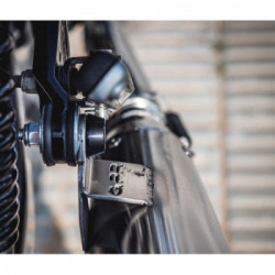 Scarico GPR Kawasaki Z 500 1979 Silenziatore Omologato senza Raccordo Ultracone Inox Cafè Racer