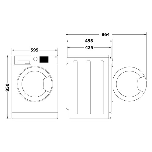 Whirlpool WSB 624 S IT lavatrice Caricamento...