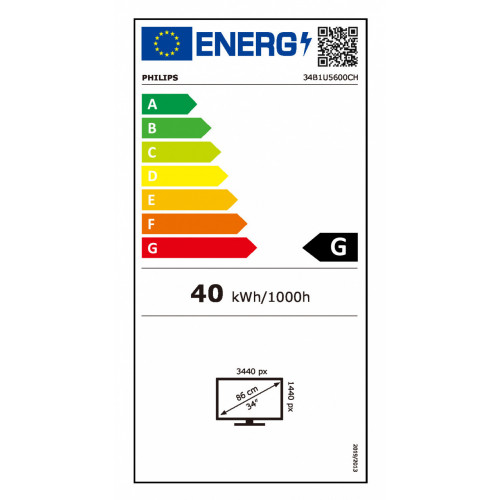 Philips 5000 series 34B1U5600CH/00 LED display...