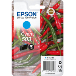Epson 503 cartuccia d'inchiostro 1 pz Originale Resa standard Ciano