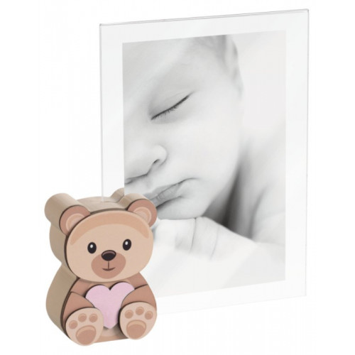 PORTAFOTO 13X18 - COL.ROSA