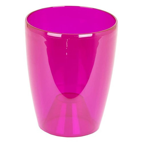 Vaso piante Corino Bruna 12 E3 Fuxia trasparente