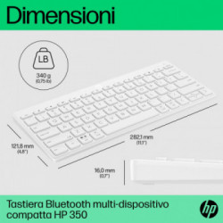 HP Tastiera Bluetooth multi-dispositivo compatta 350