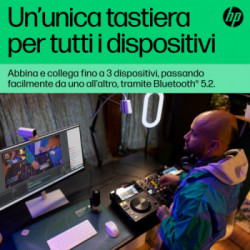 HP Tastiera Bluetooth multi-dispositivo compatta 350