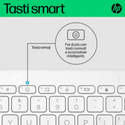 HP Tastiera Bluetooth multi-dispositivo compatta 350