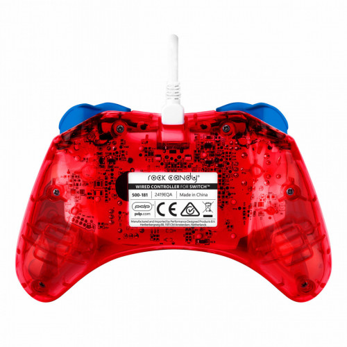 PDP Rock Candy: Mario Punch Rosso, Traslucido...