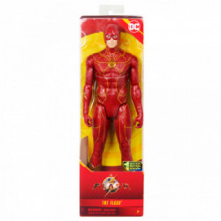 DC Comics , The Flash, Personaggio di Flash da 30 cm, Personaggio 30 cm con decorazioni originali del film The Flash e 11 punti