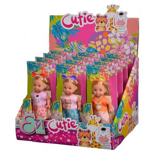 Evi Love Cutie - 3 asst in espositore 12pz
