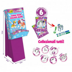 DISPLAY 60 BUSTINE WASHIMALS PERSONAGGIO + COLORI
