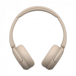 Sony WH-CH520 Auricolare Wireless A Padiglione Musica e Chiamate USB tipo-C Bluetooth Base di ricarica Crema
