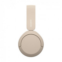 Sony WH-CH520 Auricolare Wireless A Padiglione Musica e Chiamate USB tipo-C Bluetooth Base di ricarica Crema