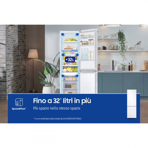 Samsung Frigorifero Combinato EcoFlex 1.85m...