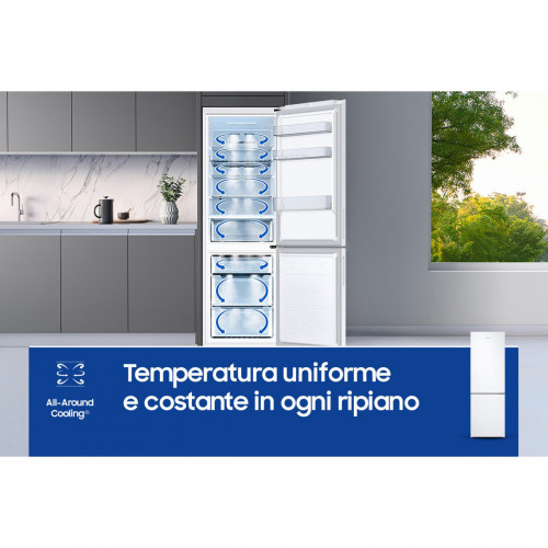 Samsung Frigorifero Combinato EcoFlex 1.85m...