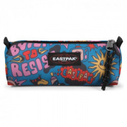 Astuccio vuoto Eastpak EK0003727D7 BENCHMARK Doodle blu