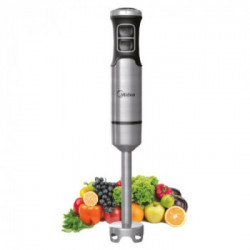 Frullatore immersione Midea MJ BH1001W Blender 4000 Inox e Grigio