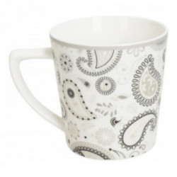 Tazza mug Brandani 52835 SHANTI Bianco decorato