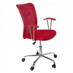 Poltrona girevole Notredame ad altezza regolabile per ufficio Rosso 