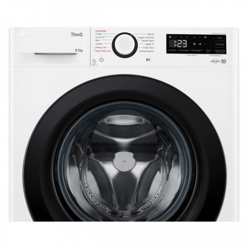 LG F2WV308S6AW Lavatrice 8,5kg AI DD, Classe A,...