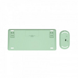 Trust Lyra tastiera Mouse incluso RF senza fili + Bluetooth QWERTY Italiano Verde