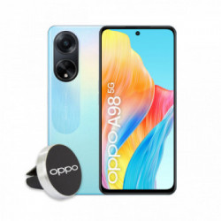 OPPO A98 5G Smartphone, AI Tripla fotocamera 64+2+2MP, Selfie 32MP, Display 6.72” 120HZ LDC FHD+, 5000mAh, RAM 8(Esp