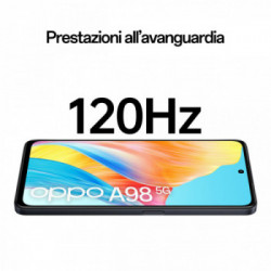 OPPO A98 5G Smartphone, AI Tripla fotocamera 64+2+2MP, Selfie 32MP, Display 6.72” 120HZ LDC FHD+, 5000mAh, RAM 8(Esp
