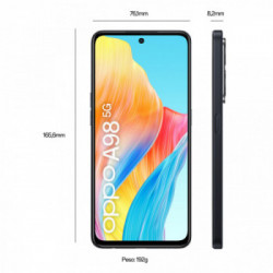 OPPO A98 5G Smartphone, AI Tripla fotocamera 64+2+2MP, Selfie 32MP, Display 6.72” 120HZ LDC FHD+, 5000mAh, RAM 8(Esp