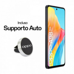OPPO A98 5G Smartphone, AI Tripla fotocamera 64+2+2MP, Selfie 32MP, Display 6.72” 120HZ LDC FHD+, 5000mAh, RAM 8(Esp