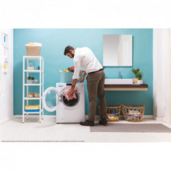 Candy Smart Pro CSO 1285TW4/1-S lavatrice Caricamento frontale 8 kg 1200 Giri/min B Bianco