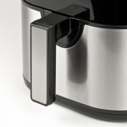 G3 Ferrari FRIGGISANO 4.5 Singolo 4,5 L Indipendente 1500 W Friggitrice ad aria calda Nero, Acciaio inossidabile