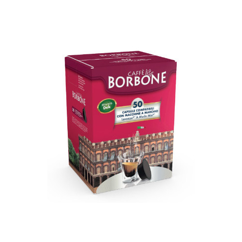Caffè Borbone AMSDEKPALAZODEK050N capsula e...