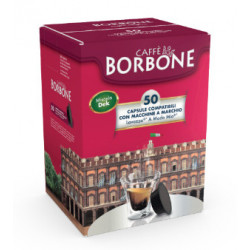Caffè Borbone AMSDEKPALAZODEK050N capsula e cialda da caffè Capsule caffè 50 pz