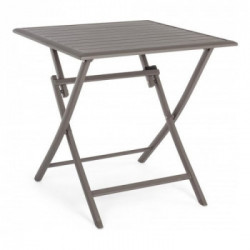 Tavolo da esterno Yes Everyday 0662501 ELIN Lh31 Cioccolato