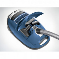 Miele Complete C3 Allergy Powerline - Aspirapolvere a Traino con Sacchetto HyClean GN, 890 W, Blu Tecno