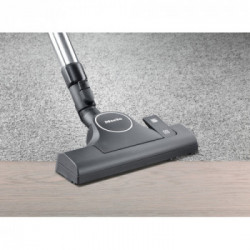 Miele Complete C3 Allergy Powerline - Aspirapolvere a Traino con Sacchetto HyClean GN, 890 W, Blu Tecno