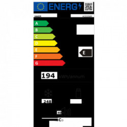 Haier HCE259R congelatore Congelatore a pozzo Libera installazione 248 L E Bianco