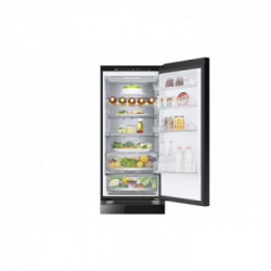LG GBB72BM9DQ Frigorifero combinato, Classe D, 387L, Wi-Fi, Wine Rack, Porta in vetro,Nero