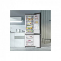 LG GBB72BM9DQ Frigorifero combinato, Classe D, 387L, Wi-Fi, Wine Rack, Porta in vetro,Nero
