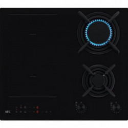 AEG CN071436DH Nero Da incasso 60 cm Combi 4 Fornello(i)