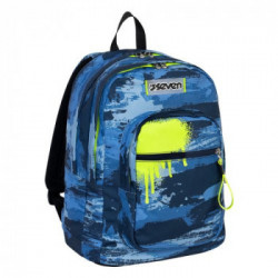 Zainetto Seven 200102367 WET COLOR BOY New Fit Blue deep