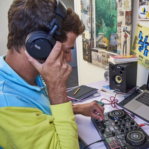 Hercules HDP DJ45 Cuffie Cablato A Padiglione...