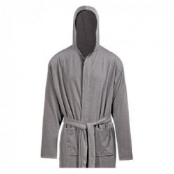 Accappatoio Bi. Em Accappatoio microspugna L/XL perla perla