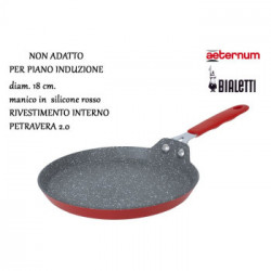 MINICOOK PADELLA UOVO ROSSO CM.18
