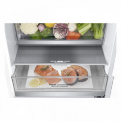 LG GBB72SWVGN Frigorifero combinato, Classe D, 384L, Wine Rack, No frost, Bianco