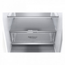 LG GBB72SWVGN Frigorifero combinato, Classe D, 384L, Wine Rack, No frost, Bianco