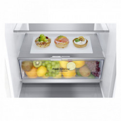 LG GBB72SWVGN Frigorifero combinato, Classe D, 384L, Wine Rack, No frost, Bianco