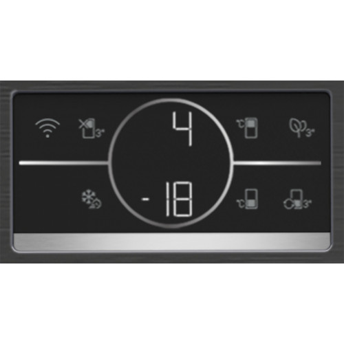 Beko B7RCNE407HXBR frigorifero con congelatore...