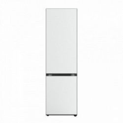 LG GBB72BM9DQ Frigorifero combinato, Classe D, 387L, Wi-Fi, Wine Rack, Vetro bianco satin