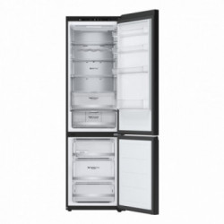 LG GBB72BM9DQ Frigorifero combinato, Classe D, 387L, Wi-Fi, Wine Rack, Vetro bianco satin